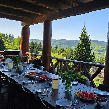 Dom Na Szewcowej Polanie Hotel Pewel Wielka Kültér fotó